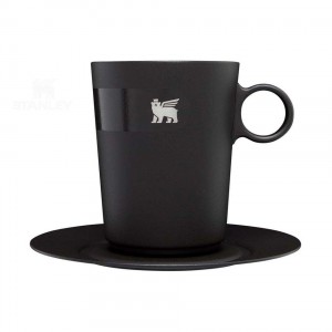 Stanley The DayBreak Café Latte Cup & Stillness Saucer | 10.6 OZ Coffee & Tea | USA_S2281