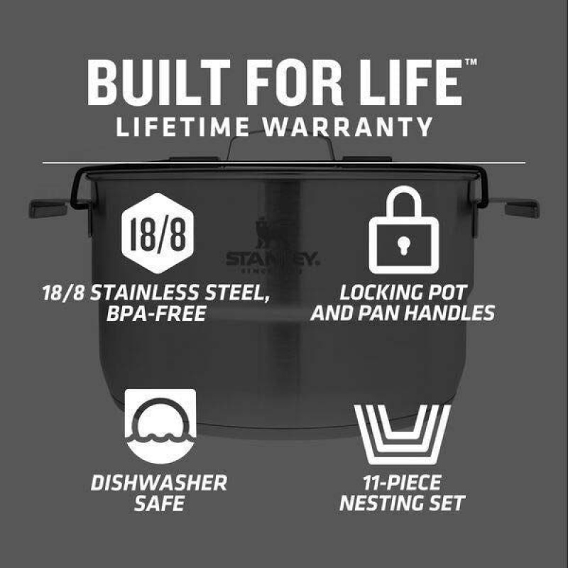 Stanley Adventure Even-Heat Camp Pro Cookware | USA_S1819