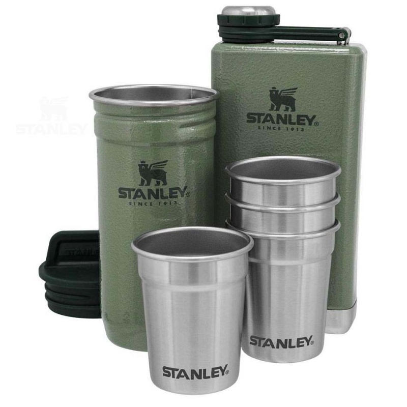 Stanley Adventure Pre-Party Shot Glass + Flask Set Barware | USA_S1546