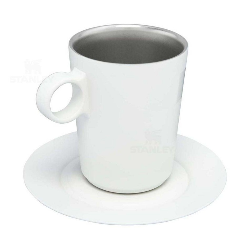 Stanley The DayBreak Café Latte Cup & Stillness Saucer | 10.6 OZ Coffee & Tea | USA_S1908