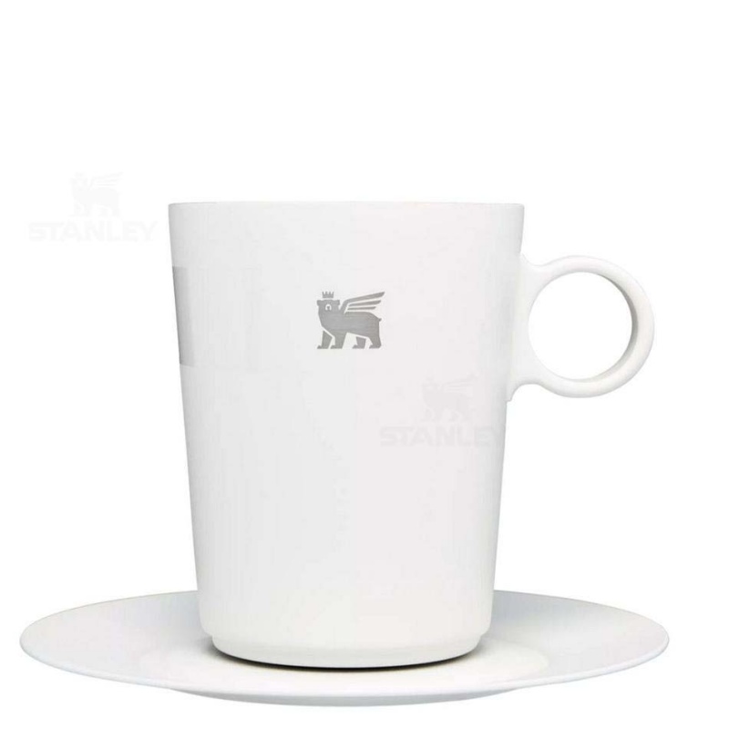 Stanley The DayBreak Café Latte Cup & Stillness Saucer | 10.6 OZ Coffee & Tea | USA_S1908