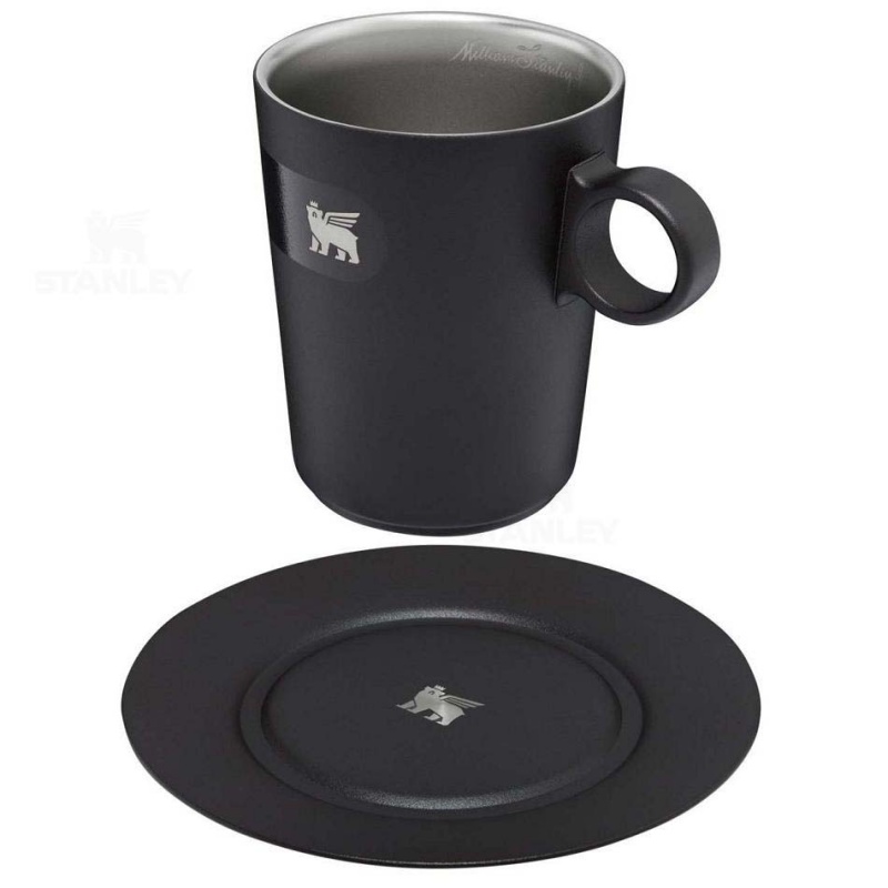 Stanley The DayBreak Café Latte Cup & Stillness Saucer | 10.6 OZ Coffee & Tea | USA_S2281