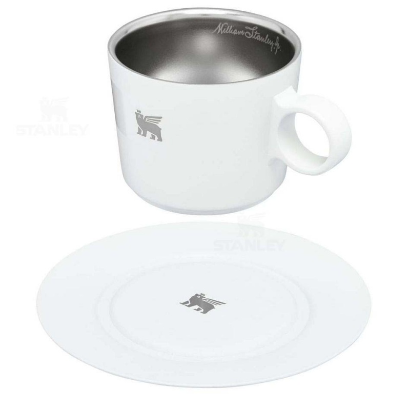 Stanley The DayBreak Cappuccino Cup & Stillness Saucer | 6.5 OZ Coffee & Tea | USA_S1943