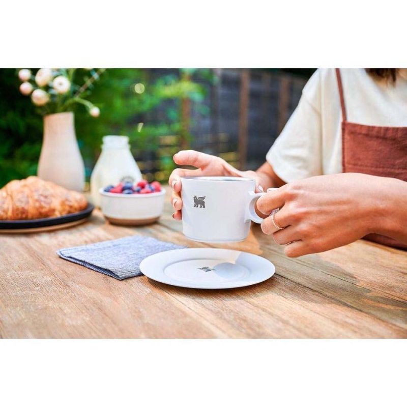 Stanley The DayBreak Cappuccino Cup & Stillness Saucer | 6.5 OZ Coffee & Tea | USA_S1943