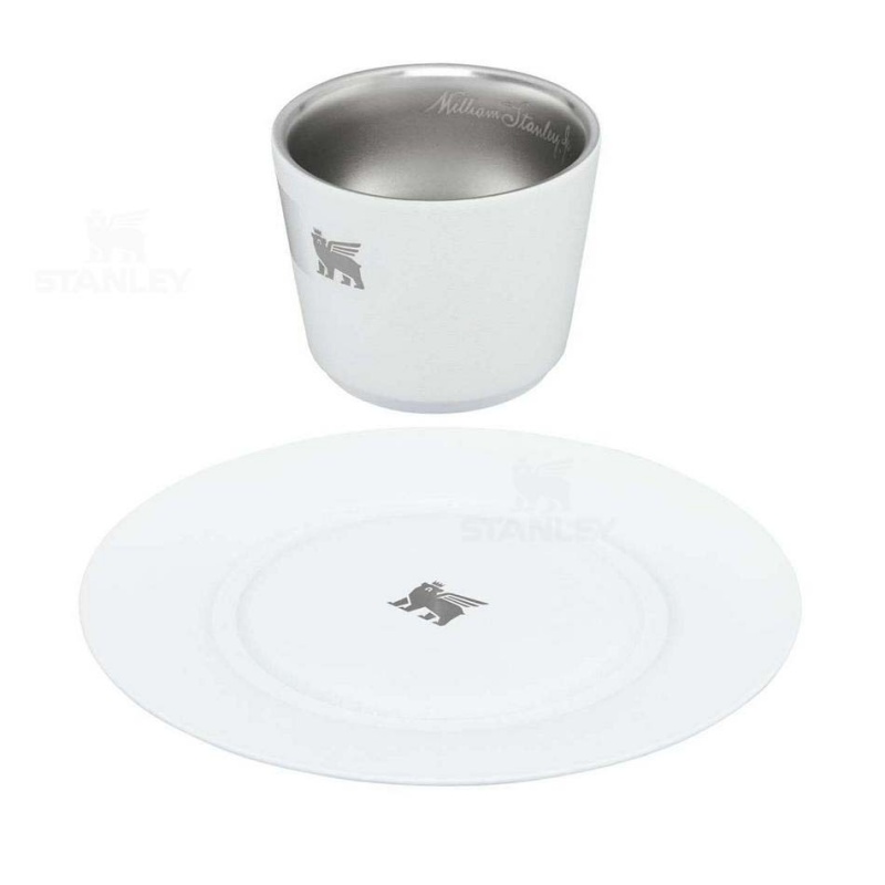 Stanley The DayBreak Demitasse Cup & Stillness Saucer | 2.2 OZ Coffee & Tea | USA_S1364