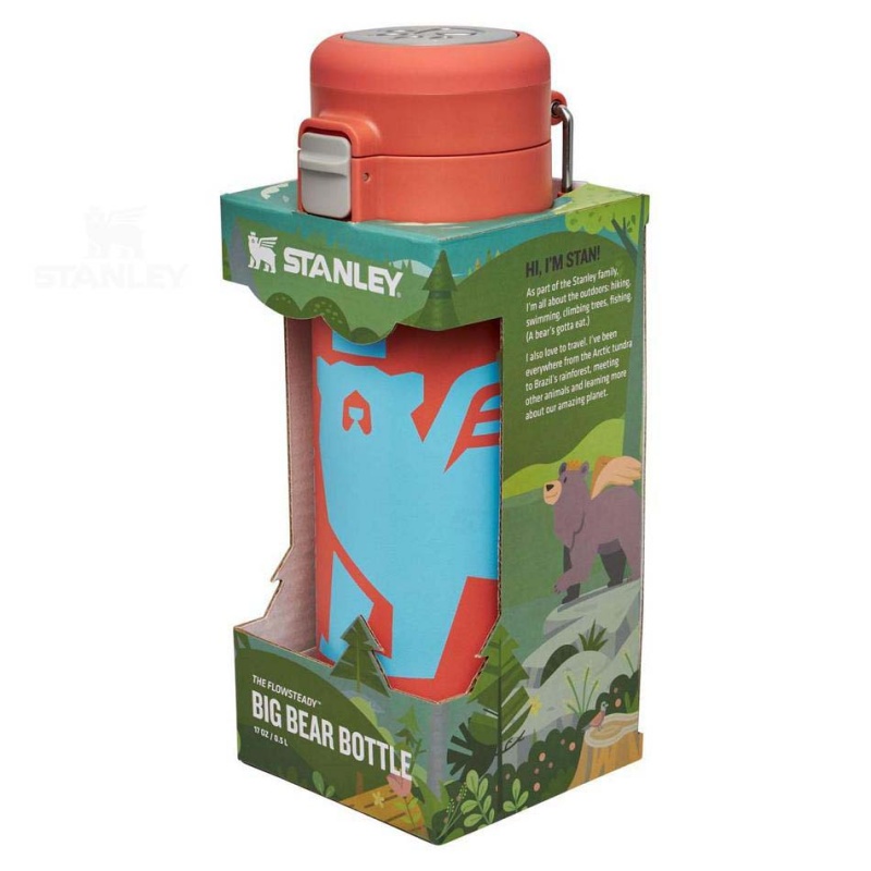 Stanley The Wild Imagination Flowsteady™ Big Bear Bottle | 17 OZ Tumblers | USA_S1394