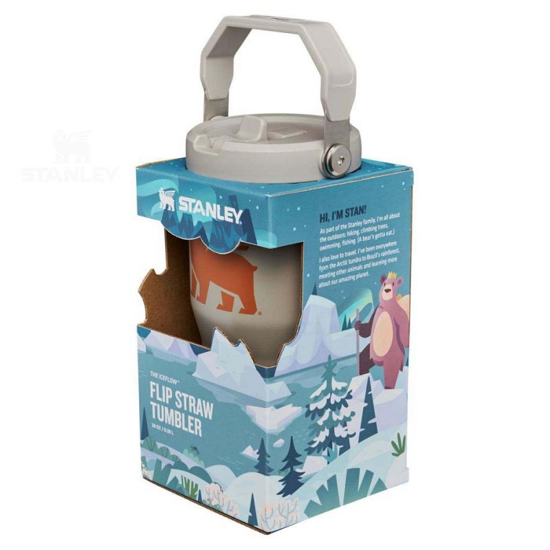 Stanley The Wild Imagination IceFlow™ Flip Straw | 20 OZ Water Bottles | USA_S1466