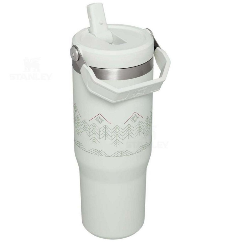 Stanley Winterscape IceFlow™ Flip Straw | 30 OZ Water Bottles | USA_S1554