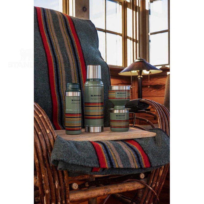 Stanley x Pendleton Trigger-Action Travel Mug | 16 OZ Coffee & Tea | USA_S2063